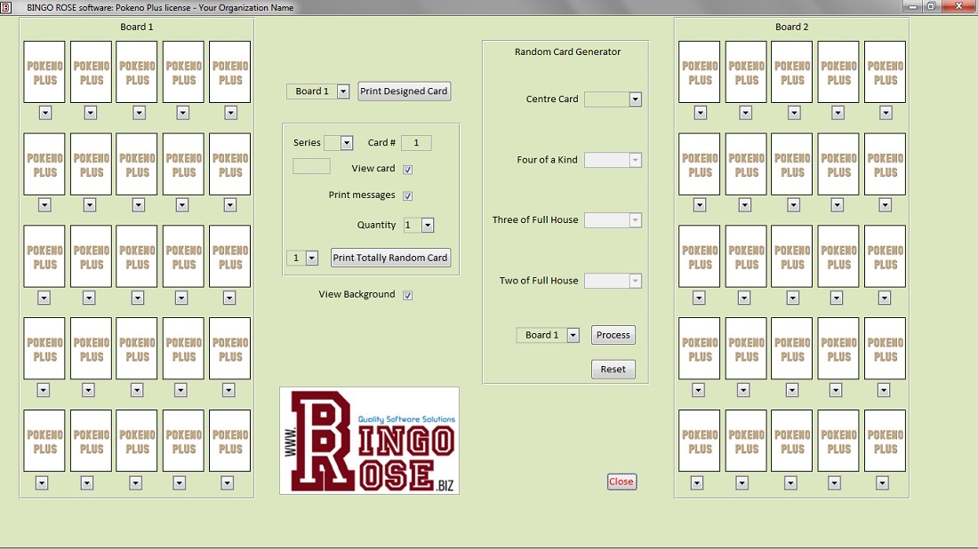 Methods of creating game boards to print